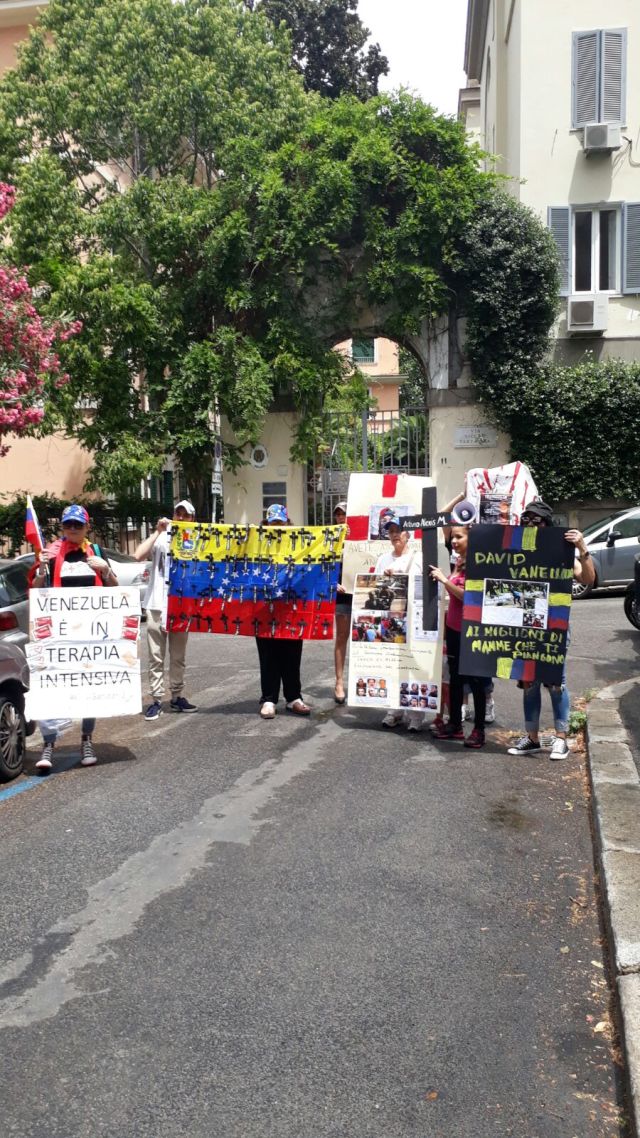 Venezolanos en Italia