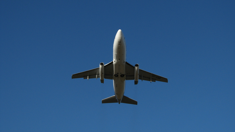 ¡Looocooo! Intentó abrir la puerta de emergencia de un avión en pleno vuelo