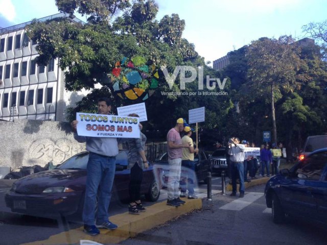Foto: Protesta en La Floresta en Caracas en rechazo a la Constituyente / VPI