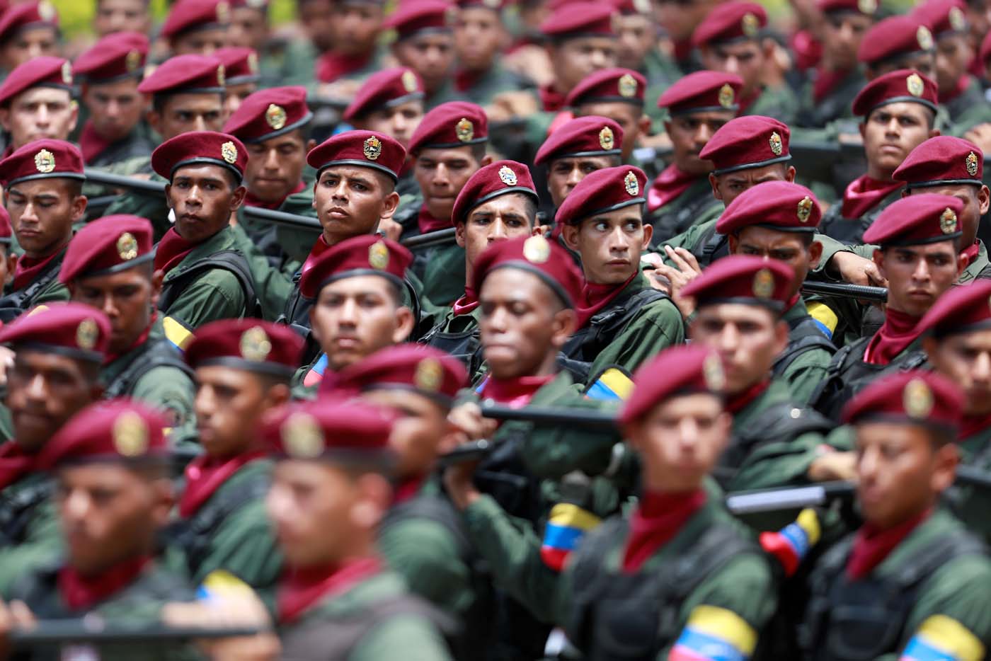 Al menos 123 miembros de las Fuerzas Armadas han sido detenidos desde que comenzaron las protestas