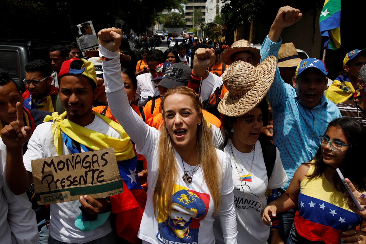 Lilian Tintori reveló que en la caravana que trasladó a Leopoldo a su casa estaban Delcy y Jorge Rodríguez