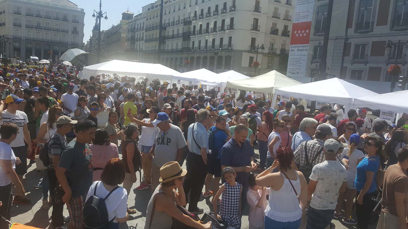 Madrid sigue sumando: 24 mil 448 votos a las 4.00 pm