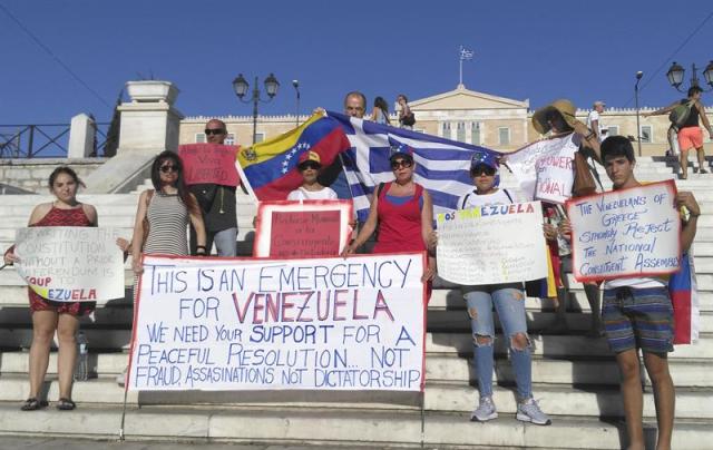 Venezolano en Atenas