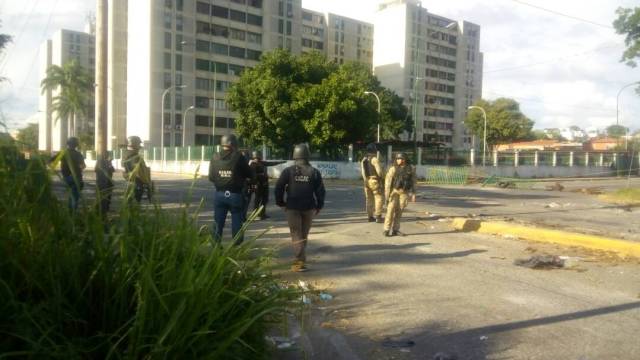 Represión en Barquisimeto / Foto: @KarolSuarez_ 