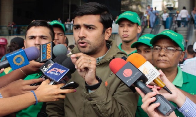 Candidato a la Alcaldía de Chacao Robert García acudió a la casa de Leopoldo López