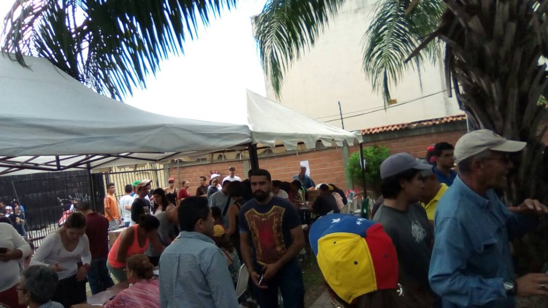 Turmero también salió a expresarse en la consulta popular #16Jul