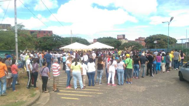 Foto: El estado Bolívar se manifestó en la consulta popular / Cortesía 