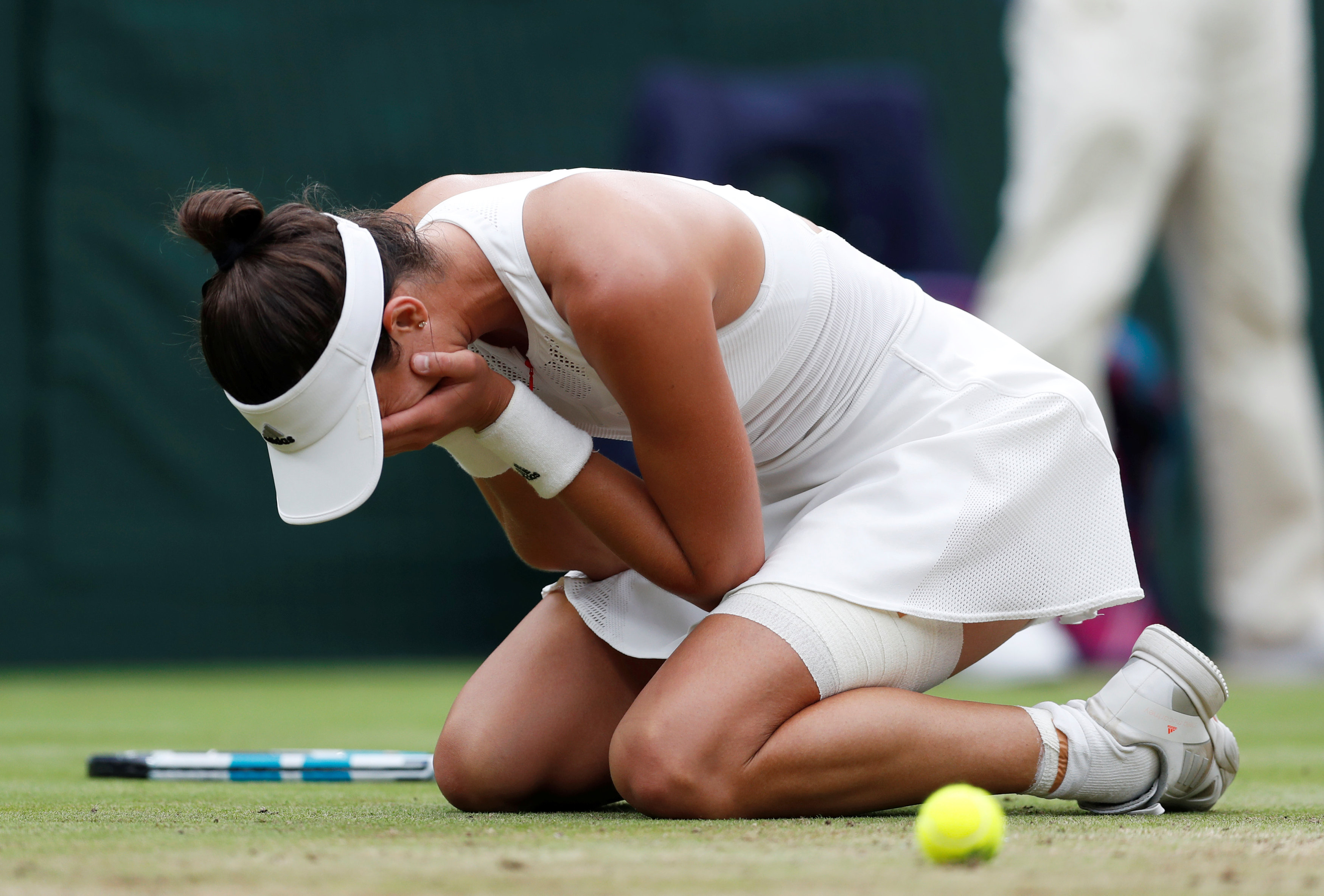 La venezolana-española Garbiñe Muguruza gana la final de Wimbledon