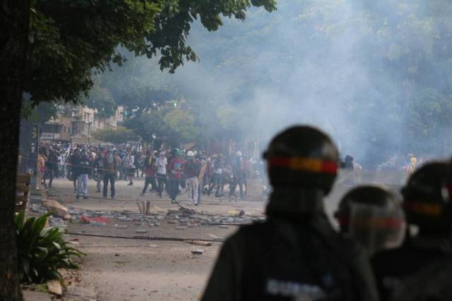 Los esbirros hicieron de Bello Campo un verdadero espacio de represión. Foto: Will Jiménez / lapatilla.1eye.us