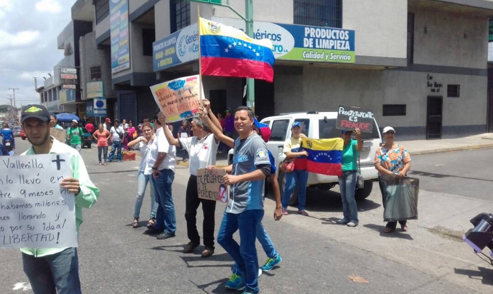 Valencia se suma al trancazo nacional de este #4Jul en rechazo a la dictadura