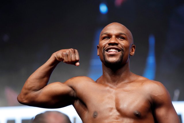 El boxeador estadounidense, Floyd Mayweather. REUTERS/Steve Marcus