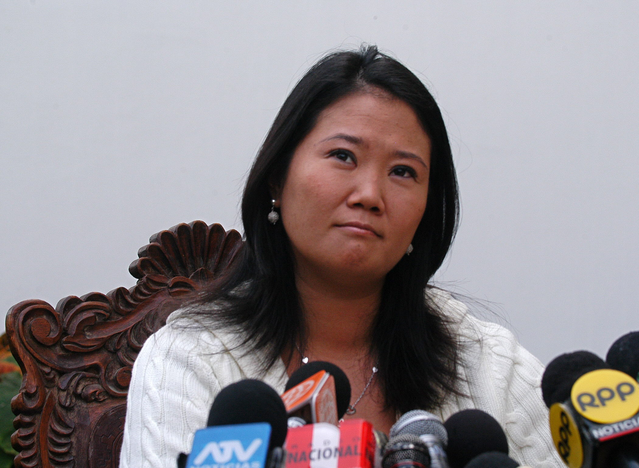Keiko Fujimori negó haber recibido dinero de Odebrecht