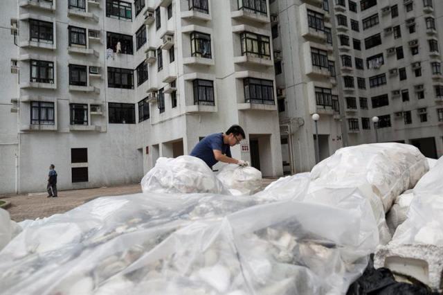 Fuerte tifón en China / EFE