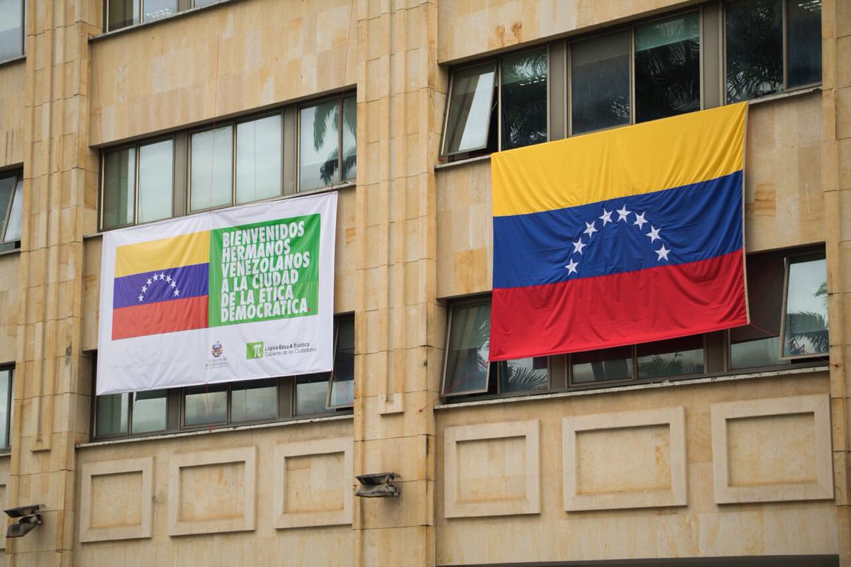 Así le dan la bienvenida a venezolanos en Bucaramanga #9Ago