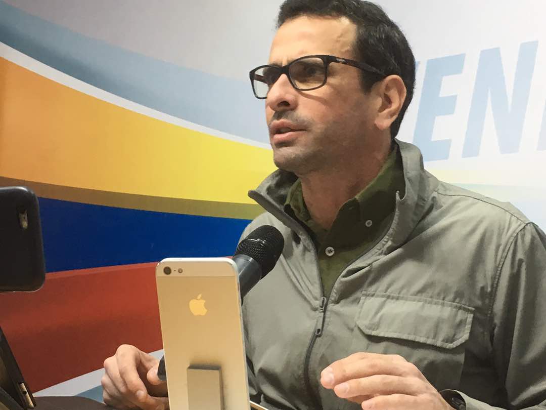 Capriles pidió a Ortega Díaz ir “hasta el fondo” con denuncias de corrupción