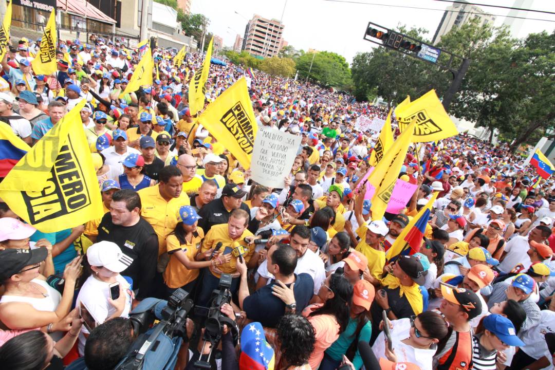 Juan Pablo Guanipa: La calle tiene que seguir hasta que transformemos a Venezuela