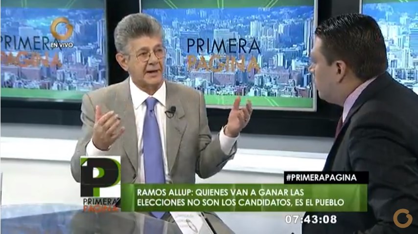 Ramos Allup: Dijimos que los votos del #30Jul no se correspondían y Smartmatic lo confirmó