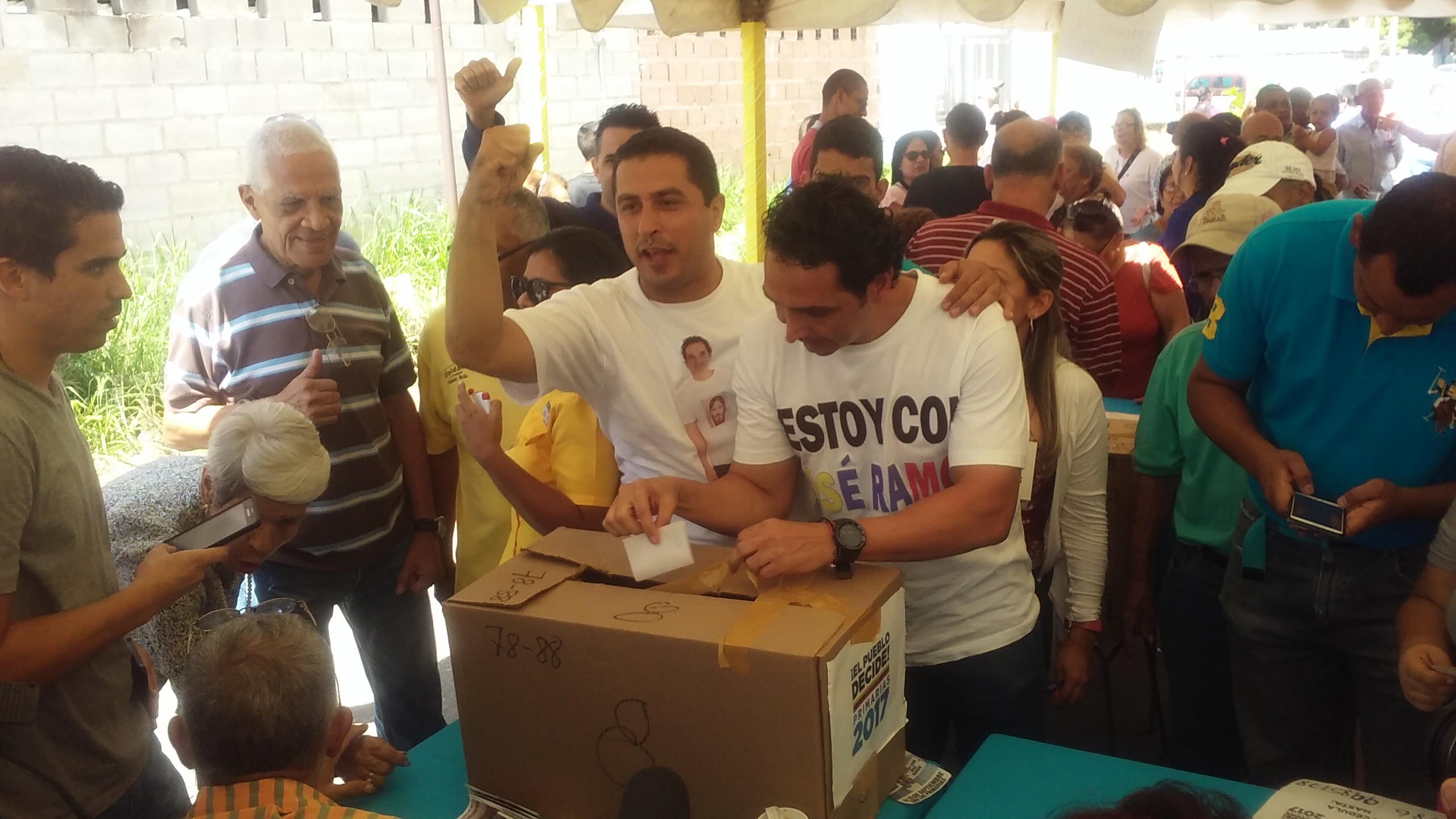 Richard Mardo y José Ramón Arias: Hay un sentimiento de participación y de cambio en Aragua