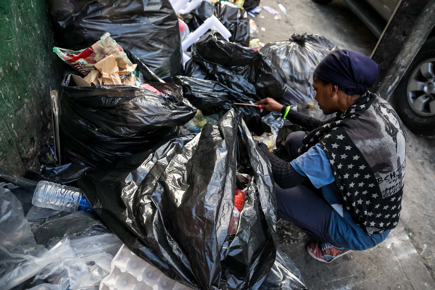 Venezolanos sobreviven en un escenario de catástrofe