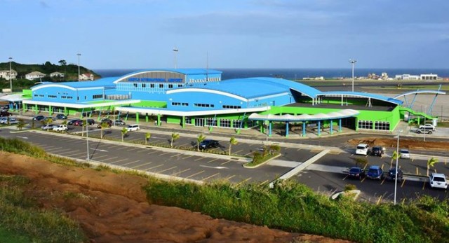 Aeropuerto  Argyle Internacional en San Vicente y las Granadinas / cortesía