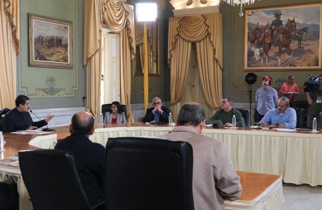 Jorge Rodríguez habló de la reunión con la MUD en Cadena Nacional (Foto: @PresidencialVen)