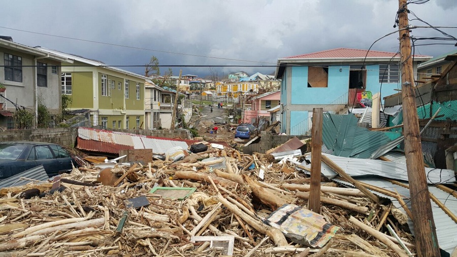 Huracán María dejó 15 muertos en la isla Dominica