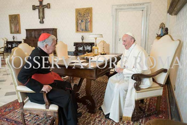 Papa Francisco y Jorge Urosa Savino  (7)