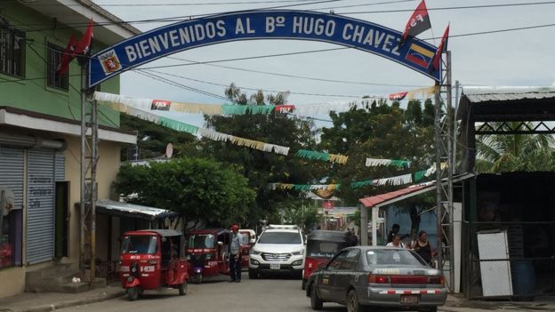 Más de 13.000 personas viven en el barrio Hugo Chávez de Managua