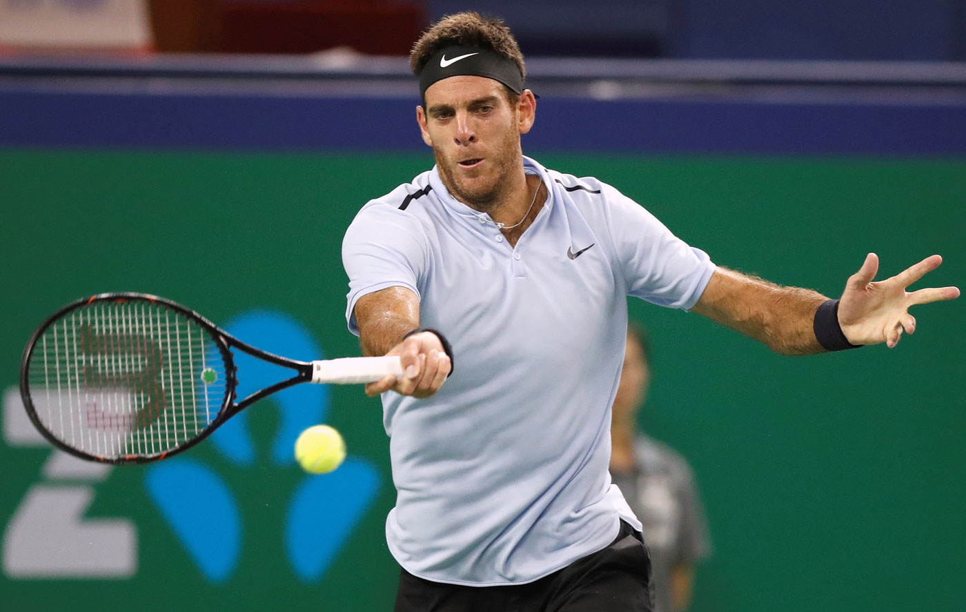 Del Potro pasa a octavos en Shanghái tras vencer a Rublev