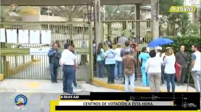 Centro de votación Universidad Nueva Esparta en El Hatillo