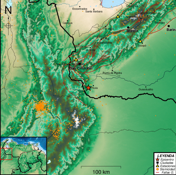 Sismo de magnitud 3.2 se registró en El Nula