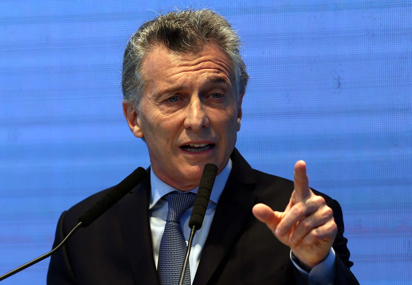 Macri denuncia la dictadura venezolana y pide restitución de la democracia en Venezuela