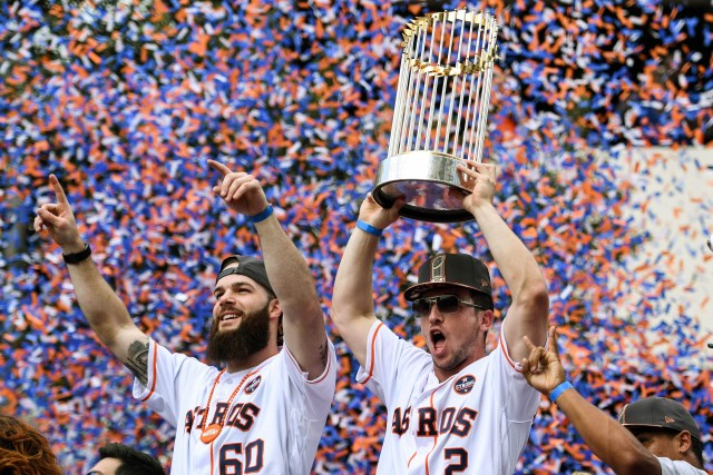 Recibimiento de los Astros de Houston. Shanna Lockwood-USA TODAY Sports