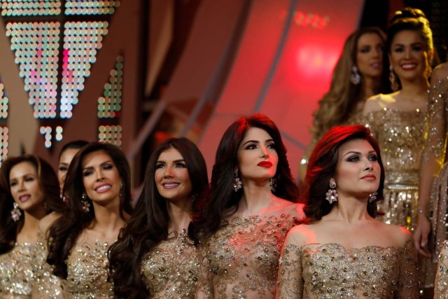 Contestants takes part in Miss Venezuela 2017 pageant in Caracas, Venezuela November 9, 2017. REUTERS/Marco Bello