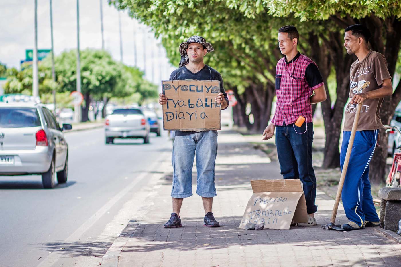 Venezolanos representan mitad de pedidos récord de refugio en Brasil en 2017