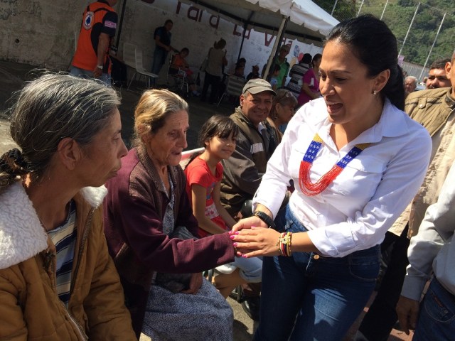 Gobernadora del Táchira Laidy Gómez. NDP