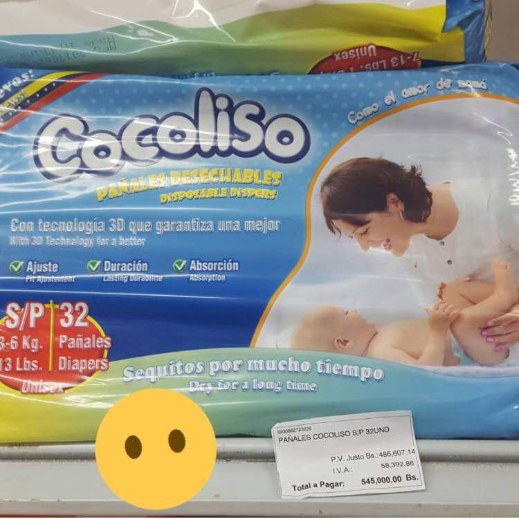 ¿Pendiente de tener bebés? Este es el insólito precio de un paquete de pañales