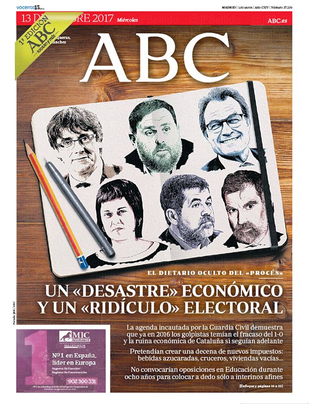 Estas son las portadas de la prensa internacional de este miércoles #13Dic