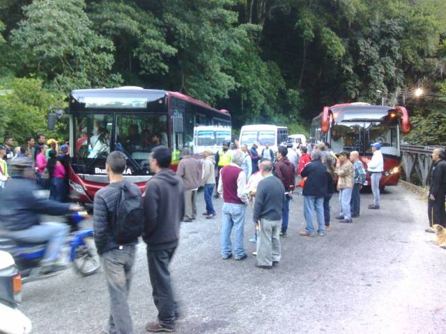 Foto: Protesta en Mérida por aumento de pasaje / Leonardo Leon