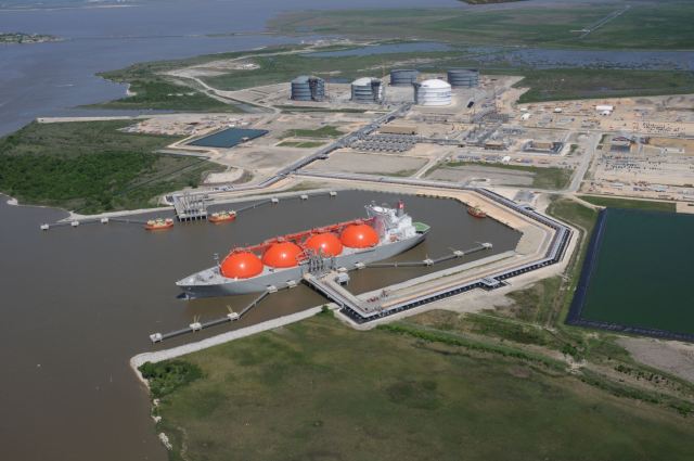 Terminal gasífero Sabine Pass en el estado Texas en EEUU / cortesía