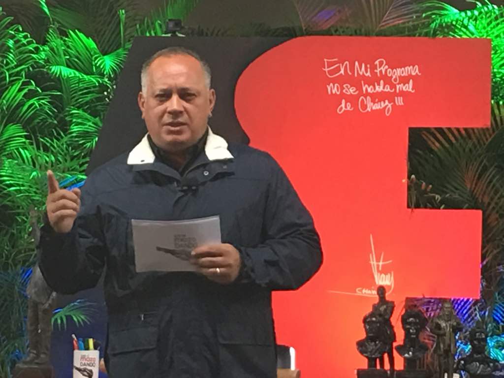 Diosdado Cabello dice que en Venezuela no habrá canal humanitario