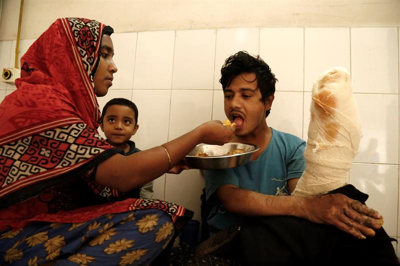 El “hombre árbol”, dos años atrapado en un hospital de Bangladesh (Fotos)