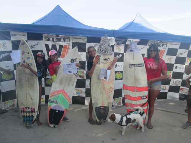 1.Adriana Cano 2. Nathalie Petrovic 3. Ivanna Matos 4. Valeria Benitez Foto: Marialex Peña