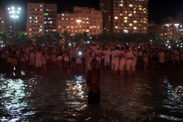 La foto original enviada por Lucas Landau a la agencia Reuters. Lucas Landau (Reuters)