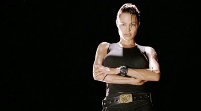 Angelina Jolie en su papel de Lara Croft