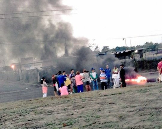 Foto: Al menos tres protestas en Monagas se registraron / Cortesía 