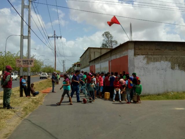 En Monagas protestan por falta de gas