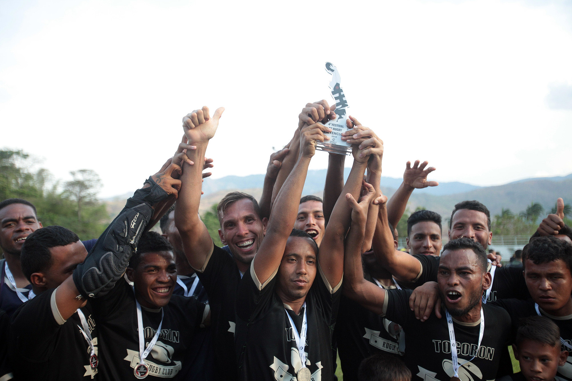 Tocorón se llevó la victoria en el cuarto Festival de Rugby Penitenciario (Fotos)