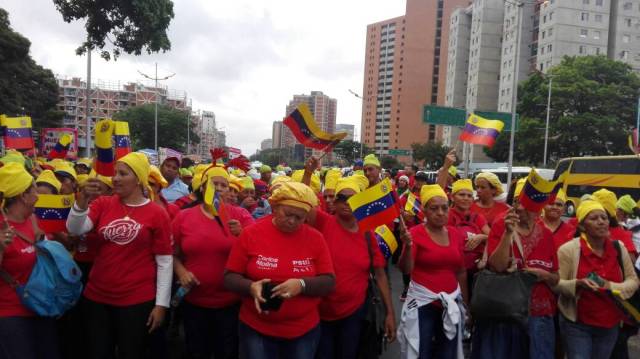 Marcha oficialista del 1° de mayo // Foto @VTVcanal8