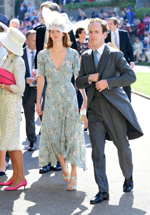 Tom Inskip arrives at St George's Chapel at Windsor Castle for the wedding of Meghan Markle and Prince Harry in Windsor, Britain, May 19, 2018. Ian West/Pool via REUTERS